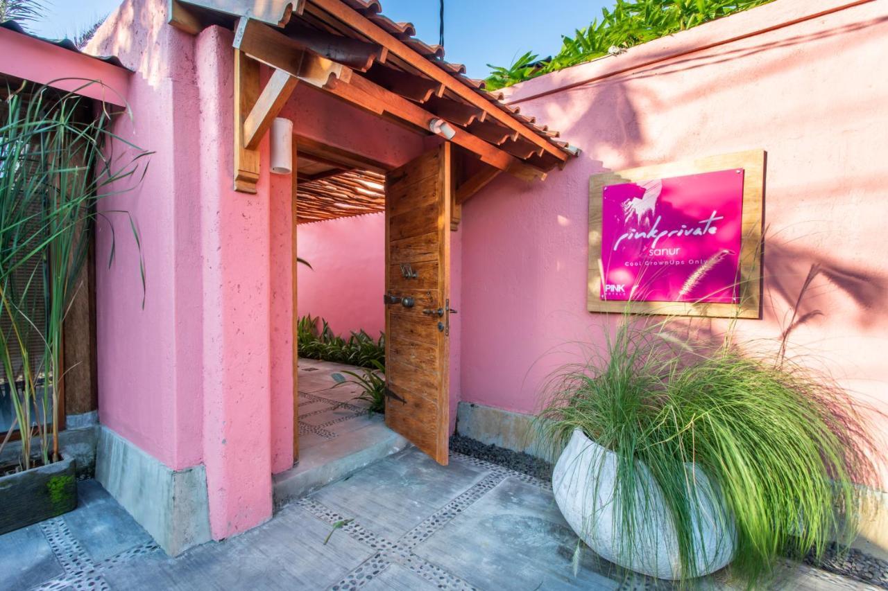 Pinkprivate Sanur - For Cool Adults Only Bed & Breakfast Eksteriør bilde